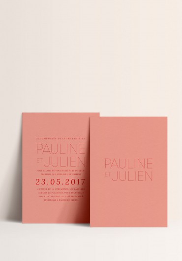 Faire Part - Minimalist
