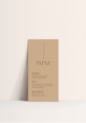 Menu- Modern Love