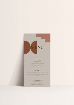 Menu- Boho Marocco