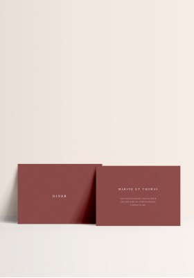 Carton  supplementaire - Terracotta