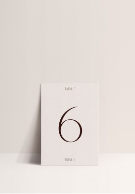 Nom de Table - Modern Love