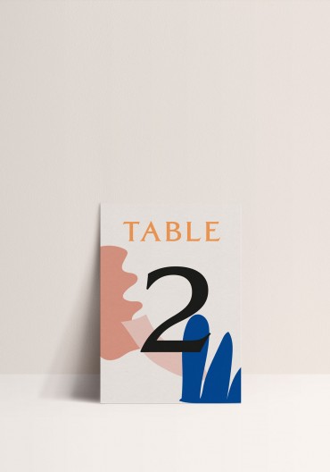Table number - Pablo