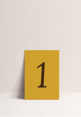 Nom de Table - Minimalist