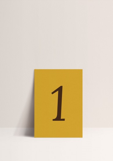 Nom de Table - Minimalist