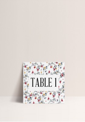 Nom de Table - Champêtre Chic