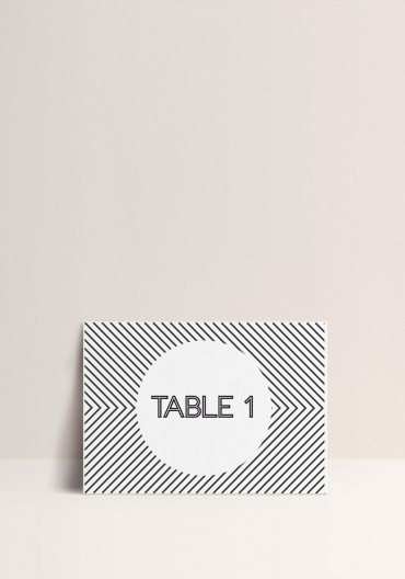 Nom de Table - Modernika