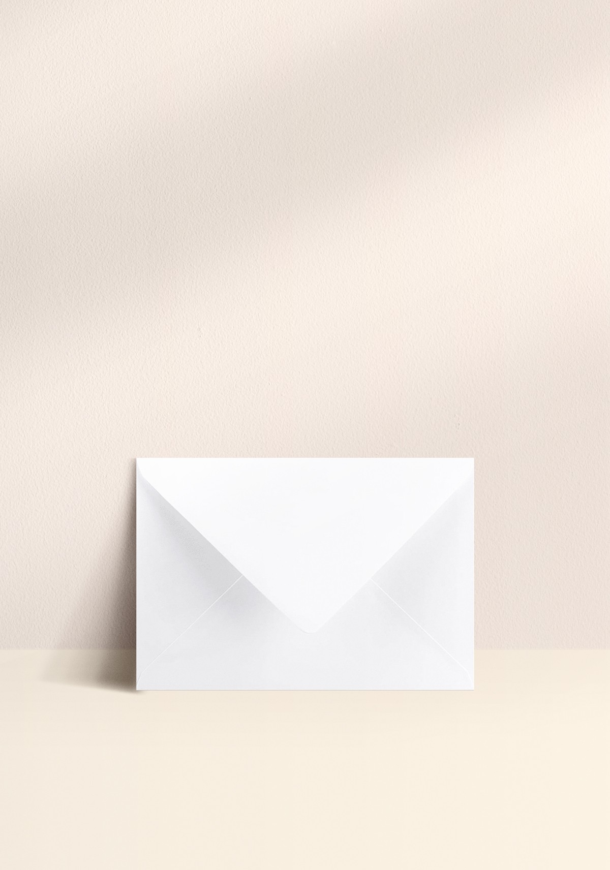 4.5" X 3" Petit Blanc Enveloppes-incurvée agréable Rabat-Mariage/Baptême/Cadeau 