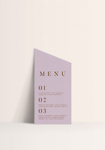 Menu - Le Printemps