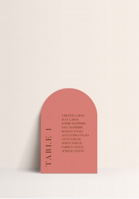 Plan de Table - Le Printemps