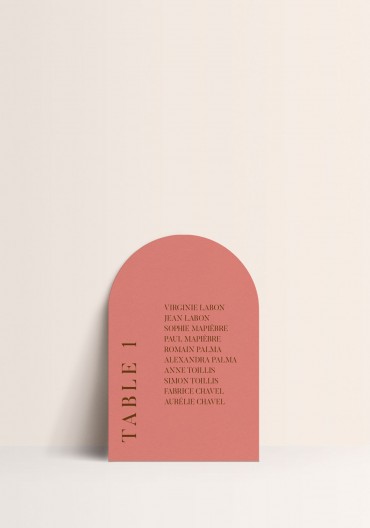 Plan de Table - Le Printemps