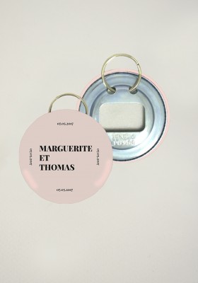 Bottle opener- Wedding is the new black
