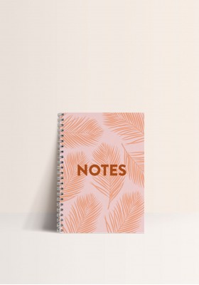 Carnet de notes - Pink Palm