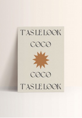 Poster - T'as le look Coco