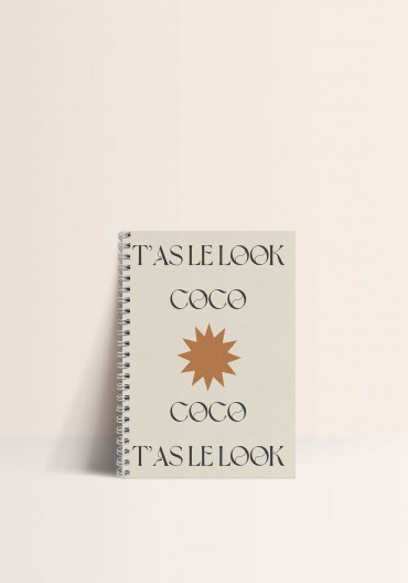 Notes book - T'as le look Coco