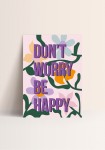 Poster - Don't Worry be Happy
