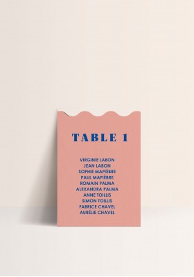 Plan de Table - Memphis