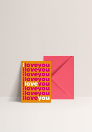 Card - I Love You