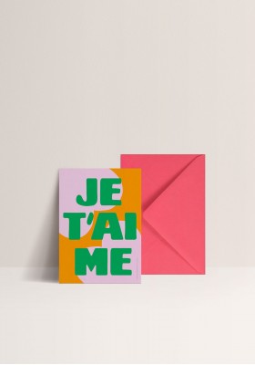 Carte - Je t'aime