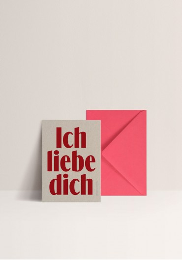 Card - Ich Liebe Dich
