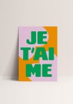 Poster - Je t'aime