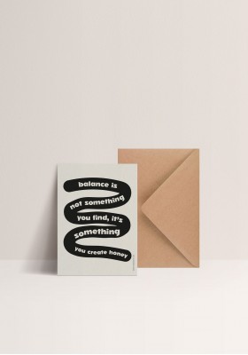 Carte - Balance