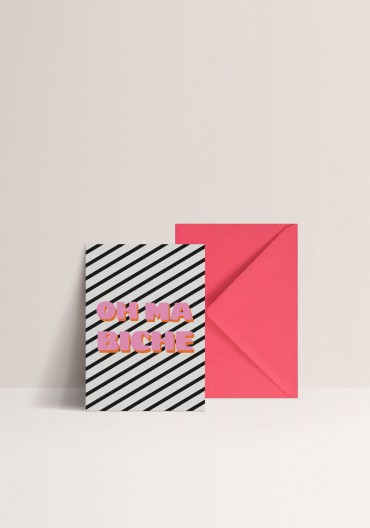 Card - Oh Ma Biche