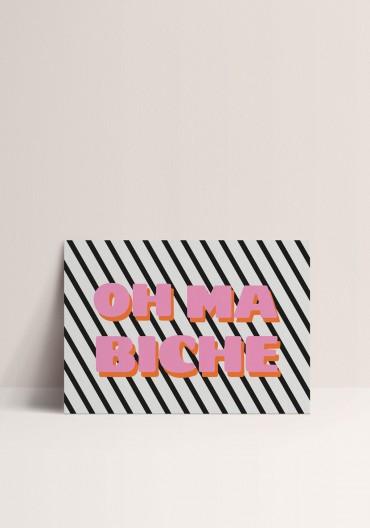 Poster - Oh Ma biche