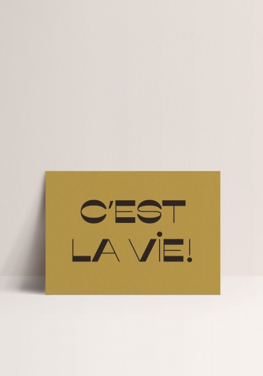 Poster - C'est la Vie !
