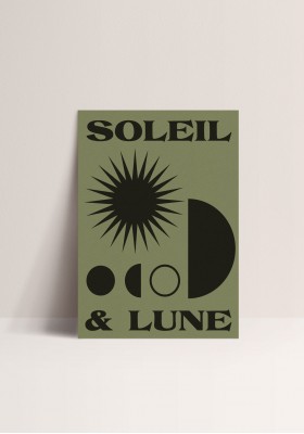 Poster - Soleil & Lune