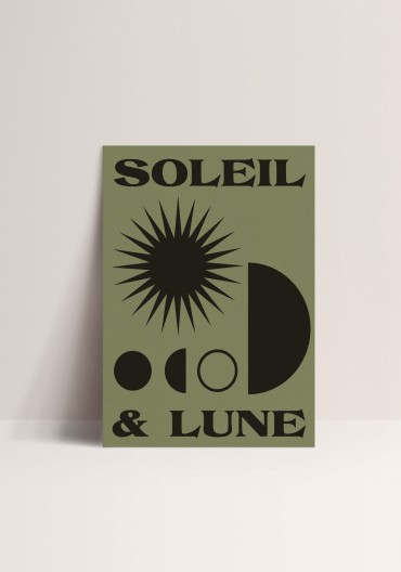 Poster - Soleil & Lune
