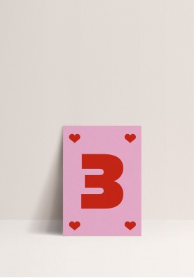 Table number - Festival