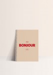 Notebook - Bonjour