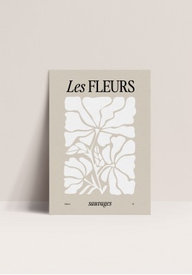 Poster - Les Fleurs sauvages 01