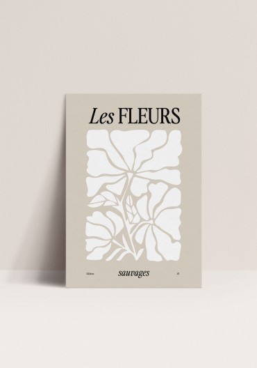 Poster - Les Fleurs sauvages 01