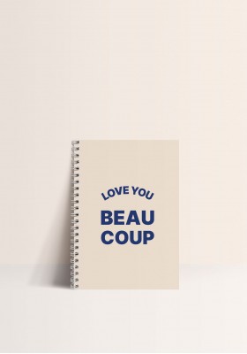 Carnet de notes - Love you Beaucoup