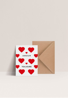 Card - Amour Toujours