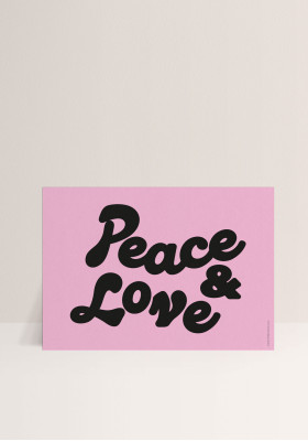 Poster - Peace and Love