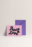 Card - Peace and Love
