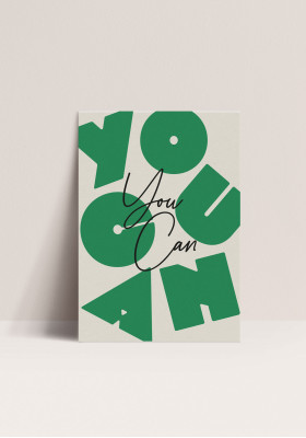 Poster - You Can