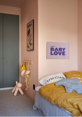 Poster naissance personnalisé - Baby Love