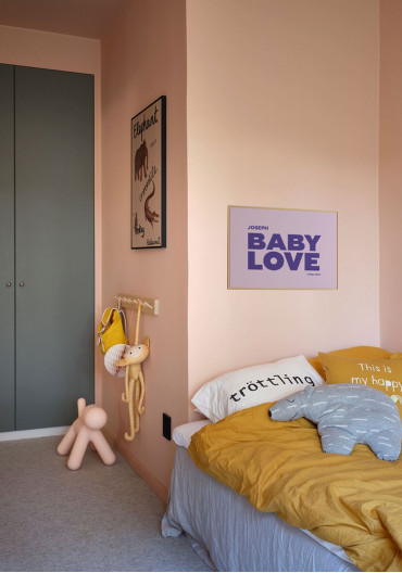 Poster naissance personnalisé - Baby Love