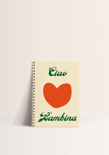 Carnet de notes - Ciao Bambina