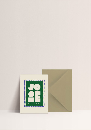 Card - Joie de vivre