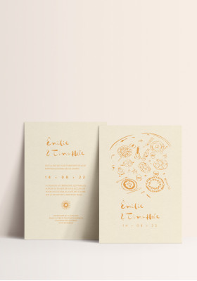 Invitation - Summer of Love by Agathe Marty