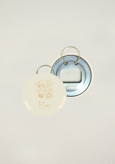 Bottle opener- Summer of Love by Agathe Marty