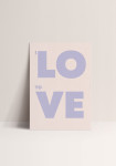 Poster - I Love to Love