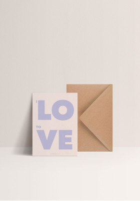 Carte - I Love to Love