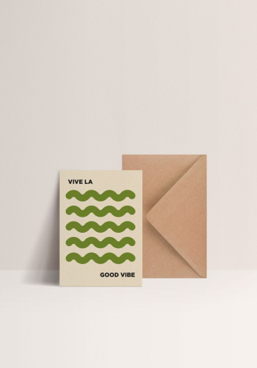 Card - Vive la vie