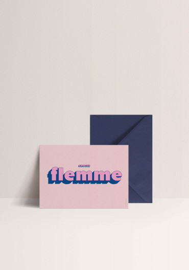Carte - Grosse Flemme