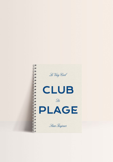 Carnet de notes - Club de plage